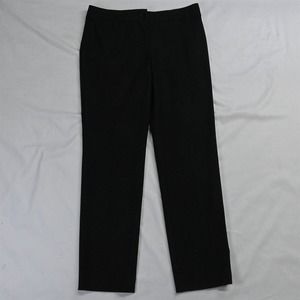 Talbots 2 Black Signature‎ Slim Trouser Dress Pants